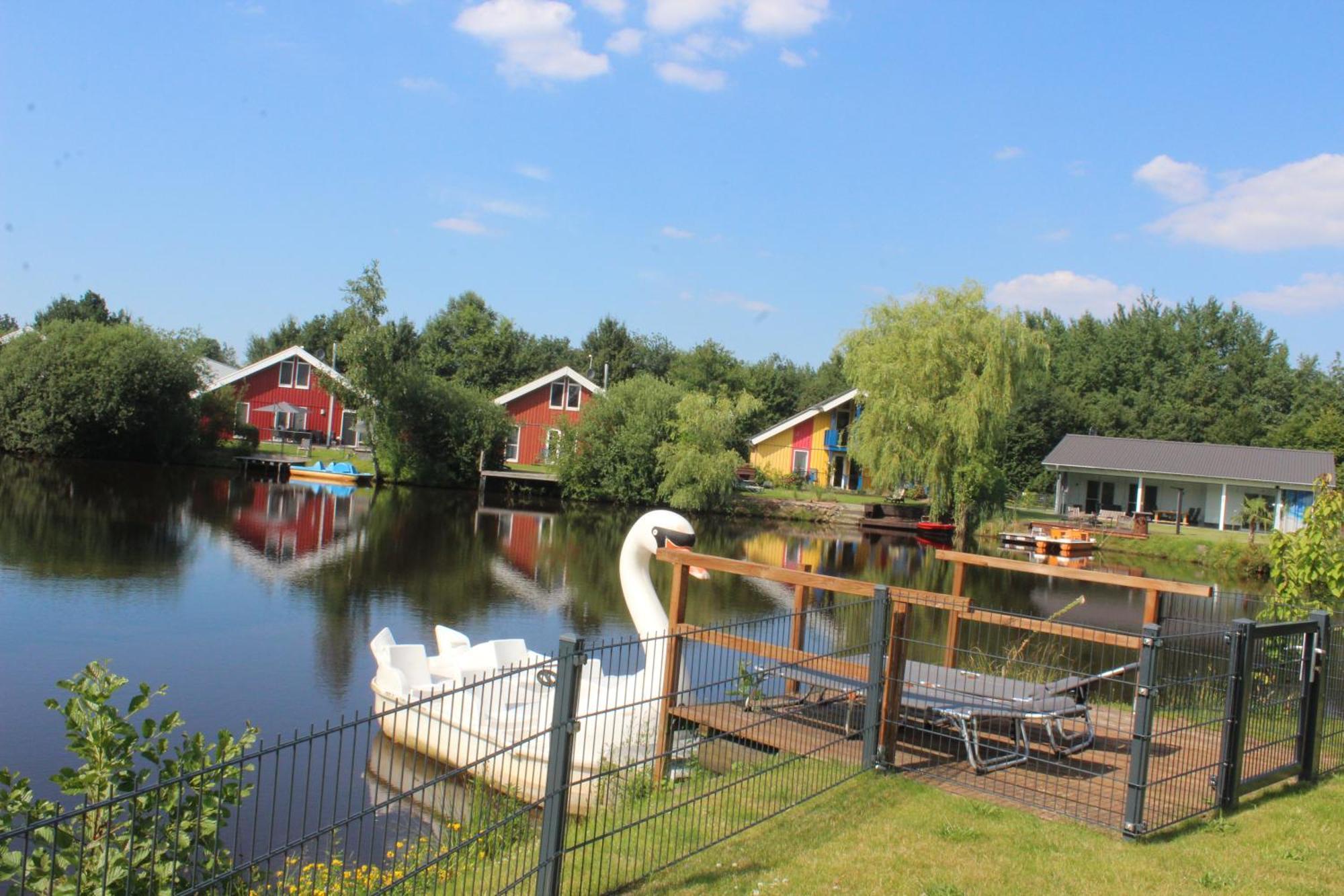 Ferienhaus Seeblick Twist Bagian luar foto