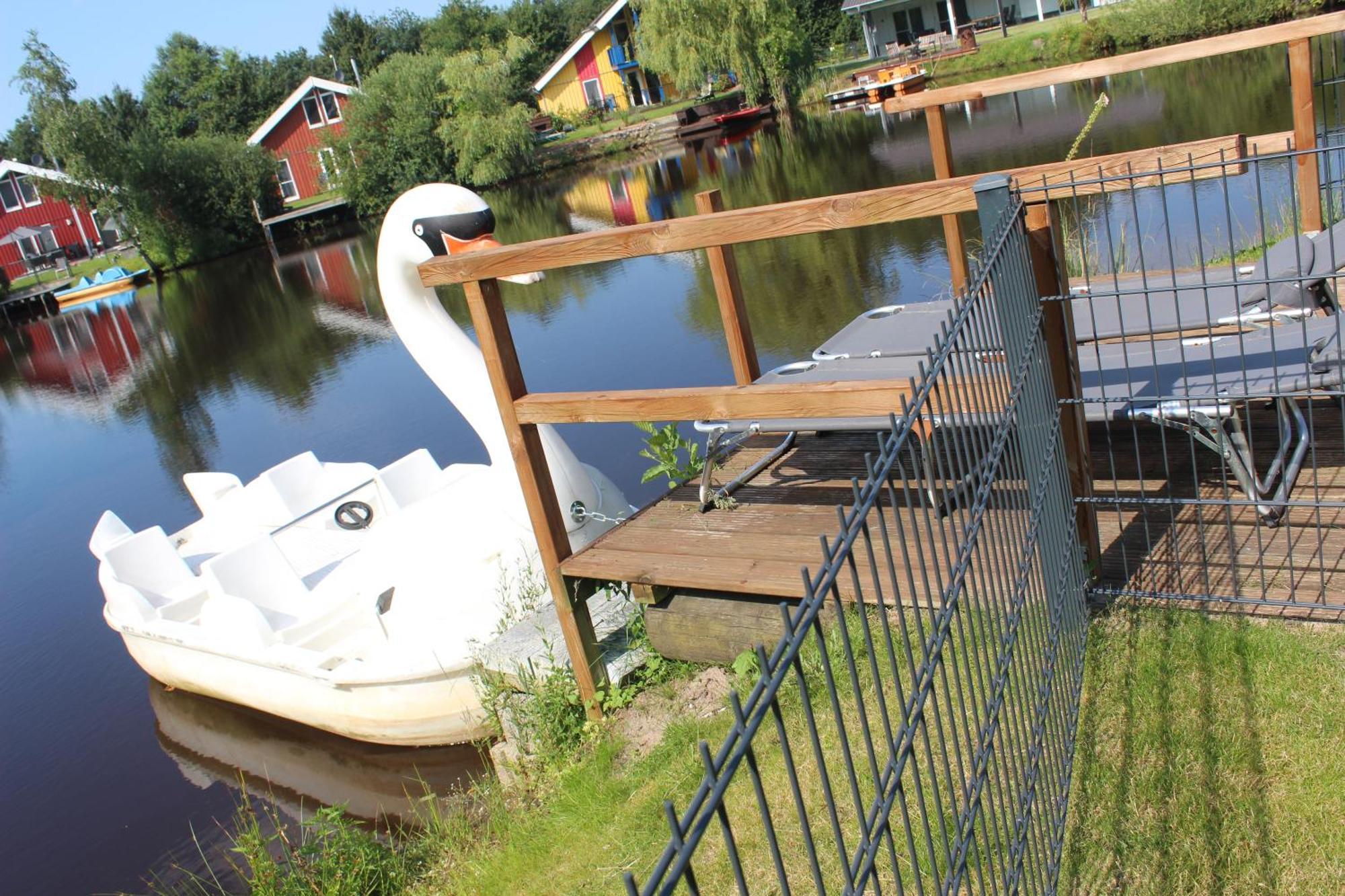 Ferienhaus Seeblick Twist Bagian luar foto